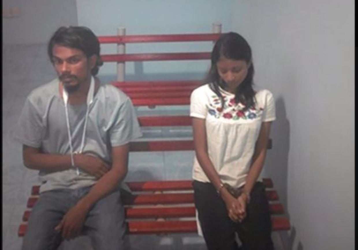 މުޒާހިރާއިން ހައްޔަރުކުރި ދެ ޒުވާނުން ތިން ދުވަހަށް ބަންދު ކޮށްފި