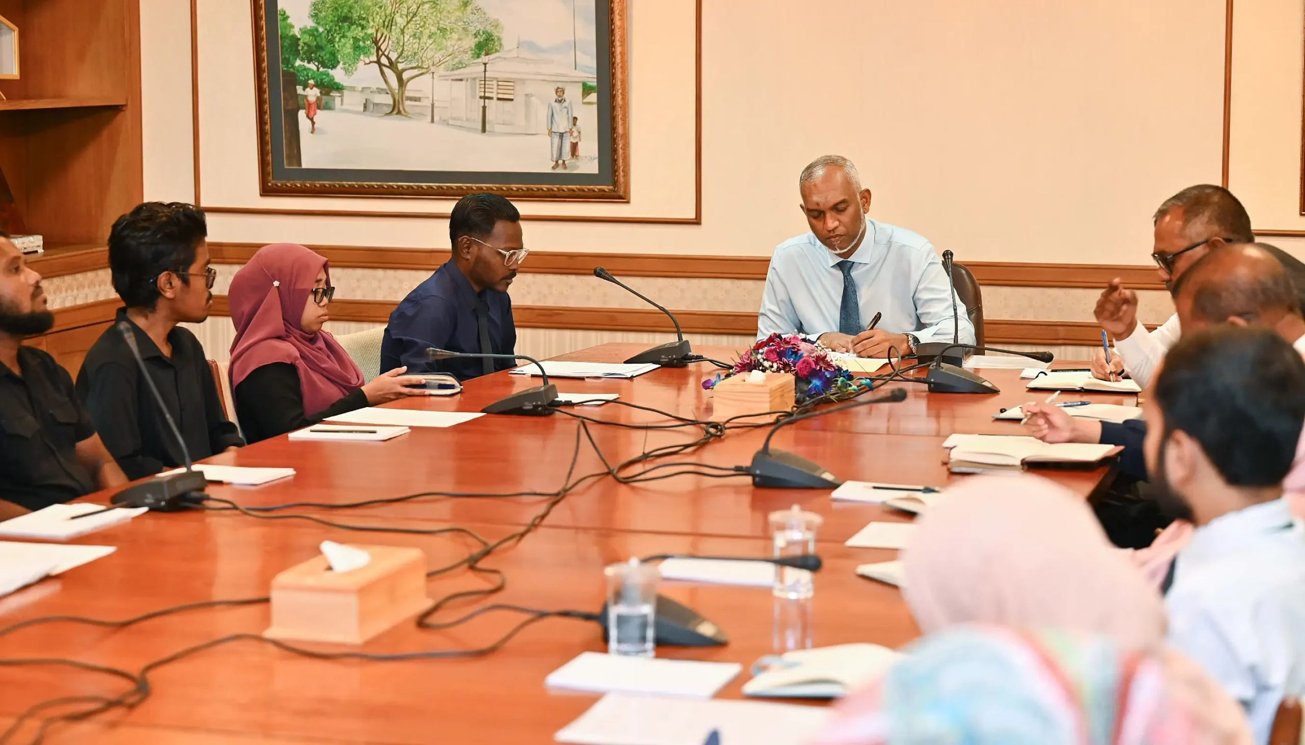 ތެލަސީމިއާ ޕޭޝަންޓުންނަށް ޚާއްޞަ ސަމާލުކަމެއް ދޭނެކަމަށް ރައީސް ވިދާޅުވެއްޖެ