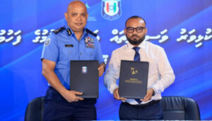 ވިލިމާލެ ޕޮލިސްގެ ކުޅިވަރު ވަސީލަތްތައް ތަރައްގީ ކުރުމަށް ވެމްކޯއާއެކު އެއްބަސްވުމެއްގައި ސޮއިކޮށްފި