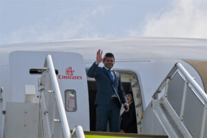 ނައިބު ރައީސް ސްޕެއިނަށް ފުރާވަޑައިގެންފި