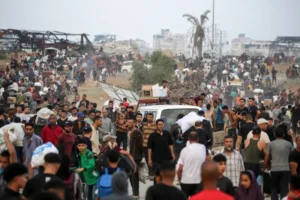 ޣައްޒާގައި އެހީ ބަހާ އެމެރިކާ ކުންފުންޏާ ދެކޮޅަށް 170 ޖަމުޢިއްޔާ ތެދުވެއްޖެ