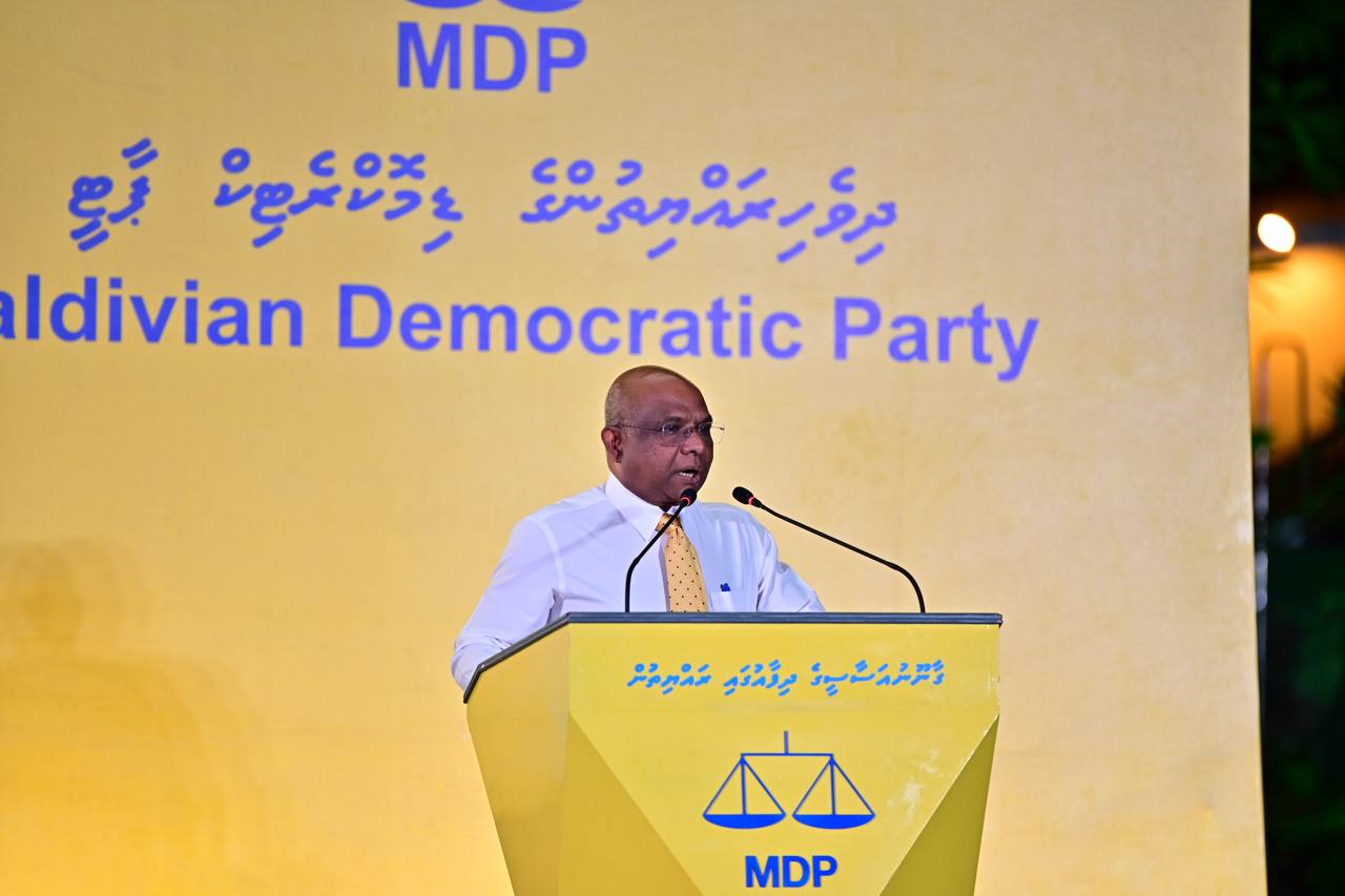 އެމްޑީޕީއާއި އަލުން ގުޅިވަޑައިގެންނެވި ނަޝީދާއި ޑިމޮކްރެޓްސްގެ މެމްބަރުންނަށް ޝާހިދު: ވެލްކަމް ބެކް ހޯމް