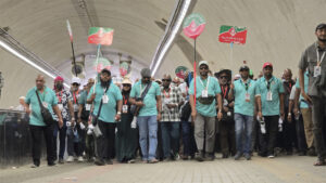 ހައްޖުގެ ފަހު ދުވަސްތައް ފުރިހަމަކޮށް ދިވެހި ހައްޖުވެރިން މައްކާއަށް އެނބުރި ދަތުރު ފަށައިފި