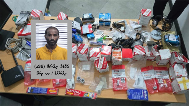 އިމިގްރޭޝަންގެ ގުދަނުން ވައްކަންކޮށް އެ ތަކެތި ވިއްކަން އުޅެނިކޮށް ތިނަދޫ މީހަކު ހައްޔަރު ކޮށްފި