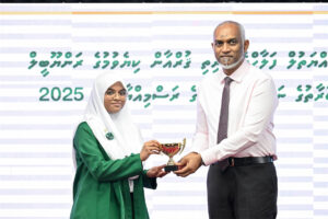 ޖަމުޢިއްޔަތުލް ފަލާޙްގެ ޤުރުއާން ކިޔެވުމުގެ ރަންޔޫބީލް މުބާރާތުގެ އިނާމު ދިނުމުގެ ރަސްމިއްޔާތު، ރައީސް ޝަރަފުވެރި ކޮށްދެއްވައިފި