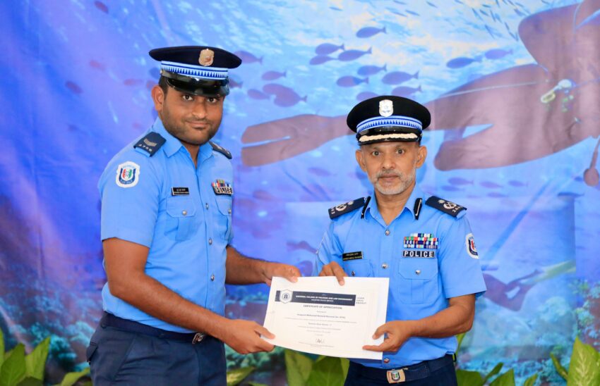 ފޮރެންސިކް ޑައިވިން ކޯސް ފަސް ފުލުހަކު ފުރިހަމަކޮށްފި