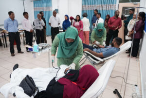 މޯލްޑިވްސް ބްލަޑް ސަރވިސަސްއިން ހޮޓްލައިން ނަންބަރެއް ތަޢާރަފު ކޮށްފި
