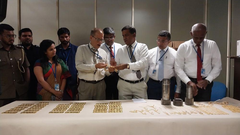 ލަންކާ ތާރީޚުގައި ވައިގެ މަގުން ވަގަށް އެތެރު ކުރަން އުޅުނު އެންމެ ގިނަ އަދަދުގެ ރަން ހިފަހައްޓައިފި