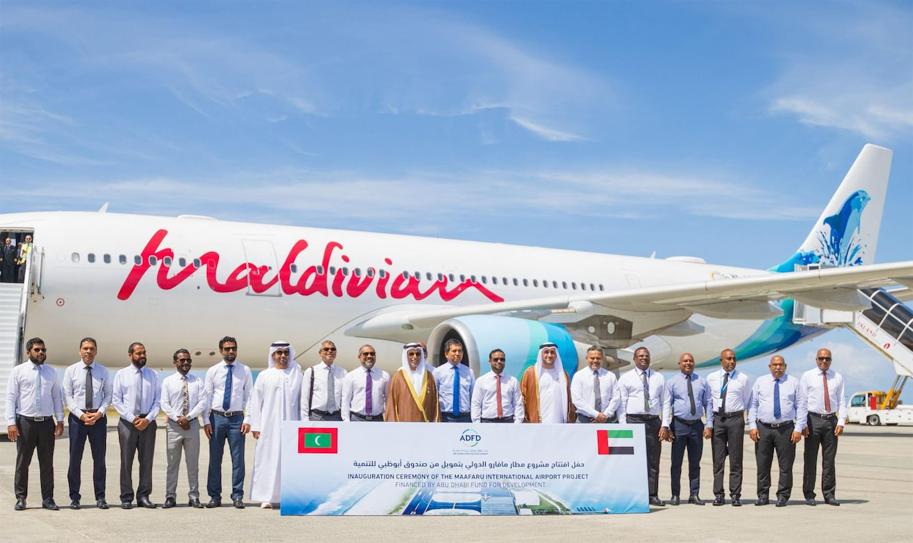 މާފަރު އިންޓަނޭޝަނަލް އެއާޕޯޓުގެ ތަރައްޤީގެ މަސައްކަތް ނިންމައި ރަސްމީކޮށް ހުޅުވައިފި