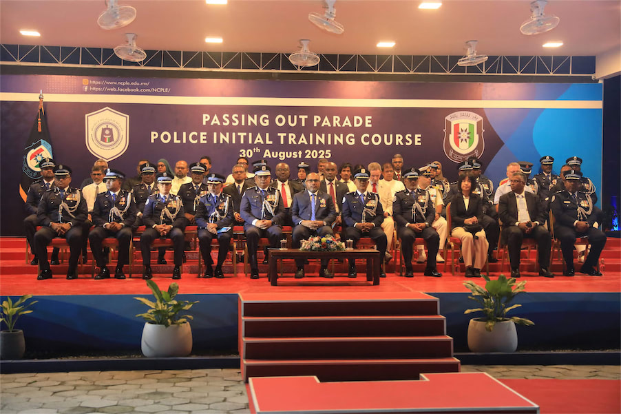 ފުލުހުންގެ 40 ވަނަ އަސާސީ ތަމްރީނު ކޯހުން 116 ފުލުހުން ދަސްވެނިވެއްޖެ