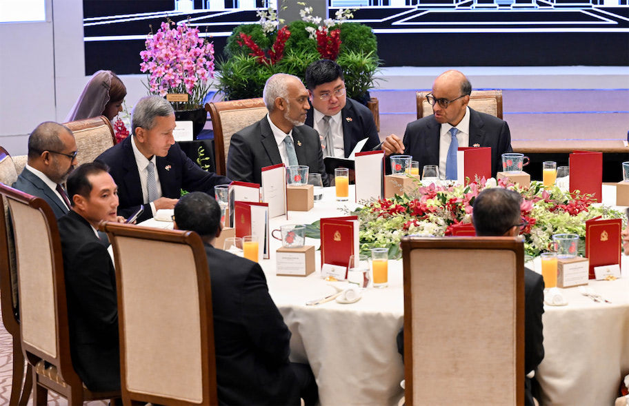 ސިންގަޕޫރާއެކު ގުޅުން ބަދަހިކުރުމަށް އާ ދޮރުތަށް ހުޅުވުމަށް ރާއްޖެއިން މަސައްކަތް ކުރާނެ: ރައީސް