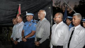 ފިނޭގައި ޢިމާރާތްކުރާ ފުލުހުންގެ މަރުކަޒުގެ ބިންގާ އަޅައިފި