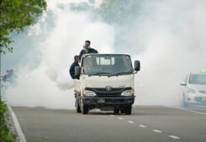 ހުޅުމާލޭގެ މަގުތަކާއި ސަރަހައްދުތައް ފޮގުކުރަން ފަށައިފި