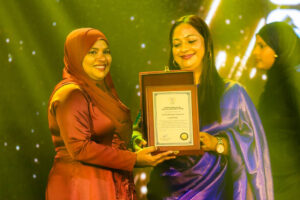 ދިވެހި ފިލްމީ ދާއިރާގެ ލައިފް އެޗީވްމަންޓް އެވޯޑު އައިޝަތު ޝިރާނީއާއި ޖަންބު ހަސަން އަފީފަށް