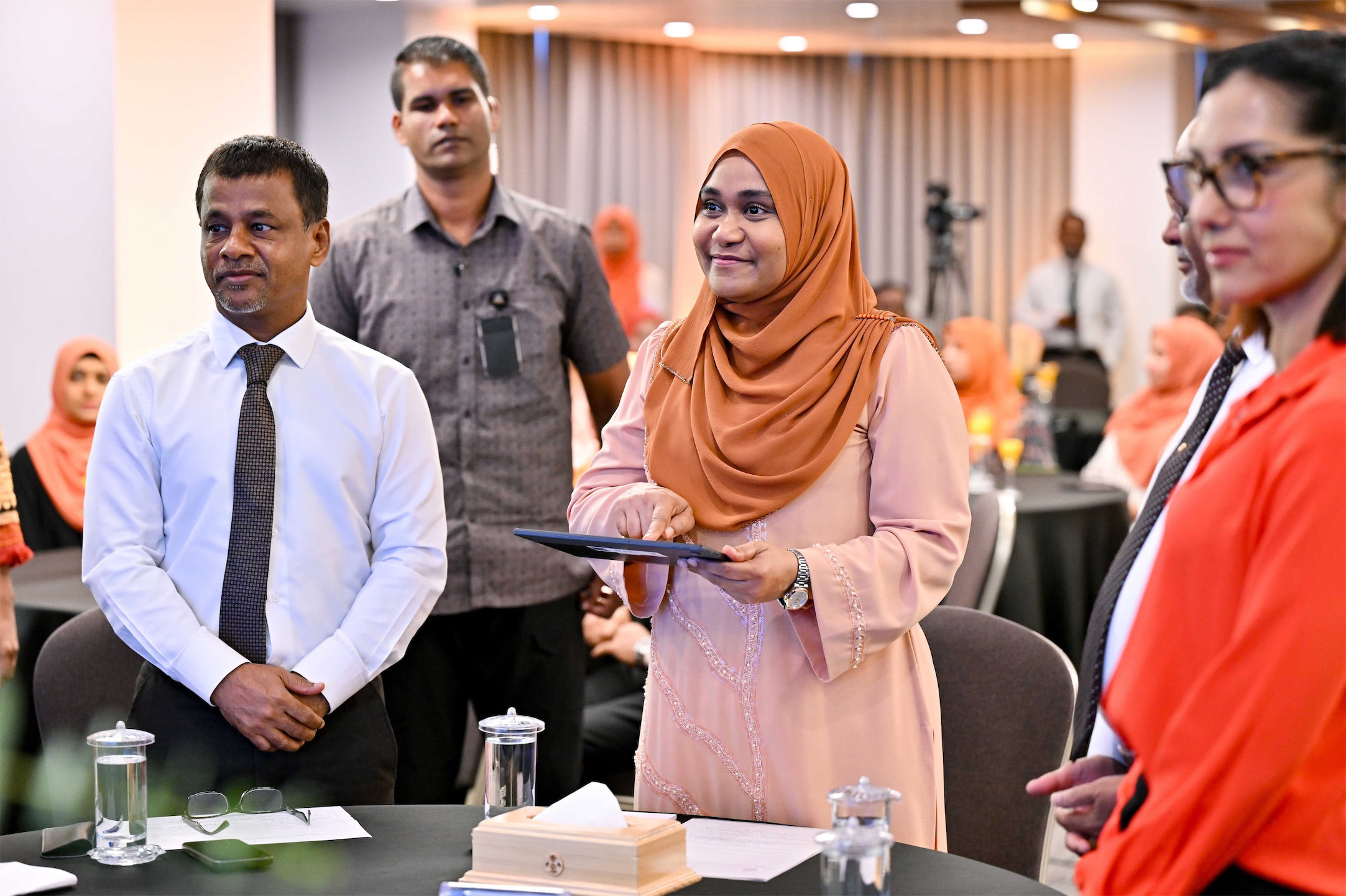 ދުނިޔޭގެ ބަލިމީހުންގެ ރައްކާތެރިކަމަށް މަސައްކަތްކުރާ ދުވަހުގެ ރަސްމީ ޖަލްސާ މެޑަމް ސާޖިދާ ޝަރަފުވެރިކޮށްދެއްވައިފި