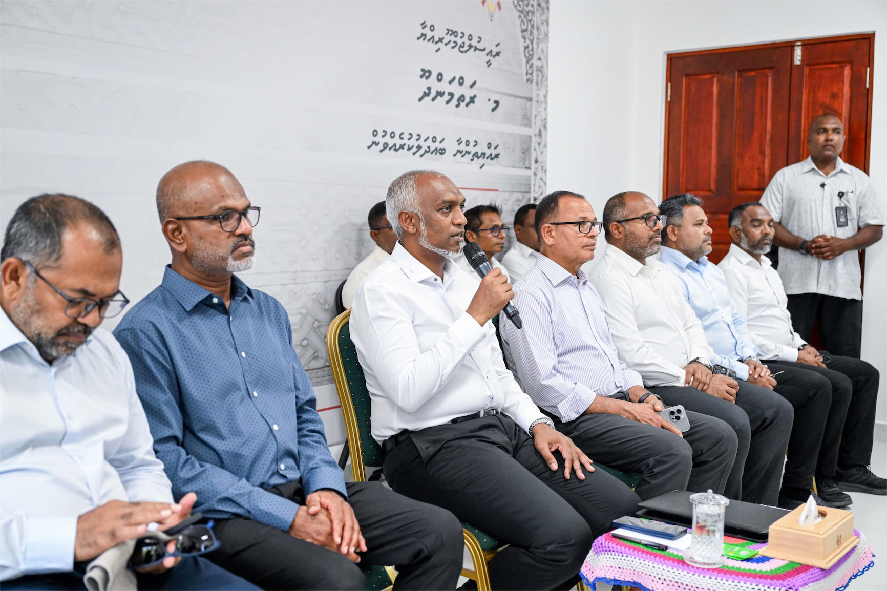 އެއްރަށުން އަނެއްރަށަށް މީހުން ބަދަލުކުރާނީ ރައްޔިތުންންގެ ޚިޔާލާ މަޝްވަރާއާއި އެކު: ރައީސް