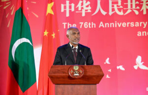 ބައިނަލްއަޤުވާމީ މައިދާނުގައި އަޑުއުފުލުމުގައި ޗައިނާ އަކީ ދިވެހިރާއްޖޭގެ ސާބިތު ބައިވެރިއެއް: ރައީސް