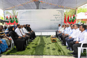 ހަތަރު އަތޮޅަކަށް ކުރެއްވި ދަތުރުފުޅު ރައީސް ނިންމަވާލައްވައިފި