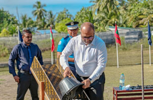 ވޭމަންޑޫގައި ފުލުހުންގެ އާ މަރުކަޒުގެ ބިންގާ އަޅައިފި