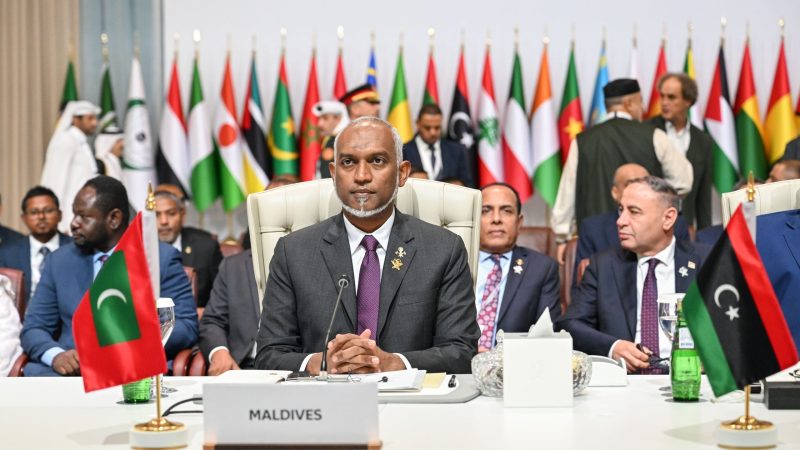 އިސްރާއީލުން ޤަޠަރަށް ދިން ހަމަލާއަކީ ޢަރަބި އަދި އިސްލާމީ އެންމެހައި ޤައުމުތަކަށް ދިން ހަމަލާއެއް: ރައީސް