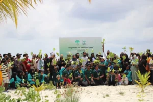 5 މިލިއަން ގަސް އިންދުމުގެ މަޝްރޫޢުގެ ދަށުން ދާންދޫގައި 3000 ގަސް އިންދައިފި