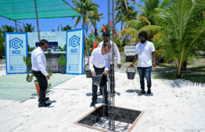 ފ.ދަރަނބޫދޫ ސިއްހީ މަރުކަޒުގެ އައު އިމާރާތުގެ ބިންގާ އަޅައިފި