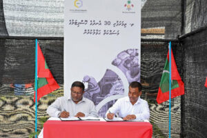 ތިމަރަފުށީ ހޮސްޕިޓަލްގެ 30 އެނދުގެ އާ އިމާރާތް އެޅުމުގެ މަސައްކަތުގެ އެއްބަސްވުމުގައި ސޮއިކޮށް ބިންގާ އަޅައިފި