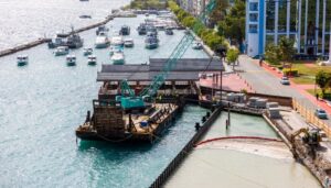 ބޮޑުތަކުރުފާނު މަގު ފުޅާކުރުމުގެ މަޝްރޫއުގައި ރަސްމީ ފަލަމާ ހަމައަށް ޝީޓް ޕައިލް ޖަހައިފި