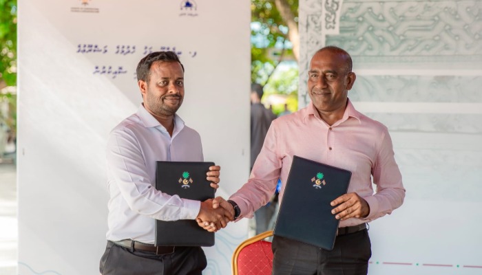 އެމްޓީސީސީއާ ބިލެތްދޫ މަގުހެދުމުގެ 91 މިލިޔަން ރުފިޔާގެ މަޝްރޫޢު ހަވާލުކޮށްފި