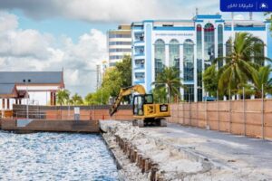 ބޮޑުތަކުރުފާނު މަގުގެ އުތުރުފަރާތް ތަރައްގީ ކުރުމަށް ފަޅުގެ ސަރަހައްދަށް ވެލި އަޅަން ފަށައިފި