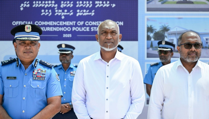 ޅ. ކުރެންދޫގައި އިމާރާތްކުރާ ފުލުހުންގެ މަރުކަޒުގެ ޢަމަލީ މަސައްކަތް ފަށައިފި