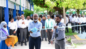 ޅ. އަތޮޅު މަދަރުސާގެ މަލްޓި-ޕާޕަސް ހޯލު، ރަސްމީކޮށް ހުޅުވައިފި