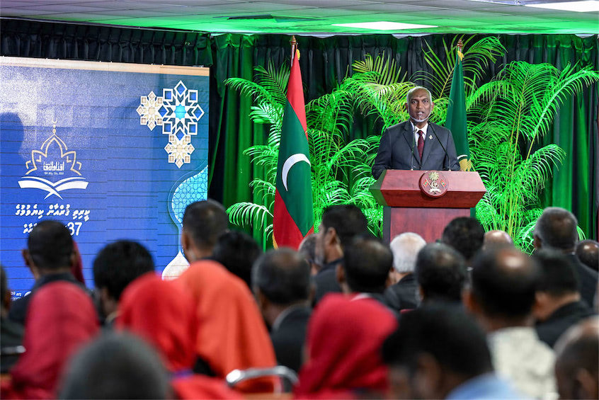 ސައްތައިން ސައްތަ އިސްލާމީ ޤައުމެއްގައި އެންމެ އިސްކަން ދޭންޖެހޭނީ ކީރިތި ޤުރުއާން ކިޔެވުމަށް ހިތްވަރު ދިނުމަށް: ރައީސް