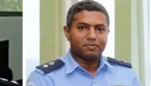 ހުޅުމާލެ ޕޮލިސް ހިންގުން ވަގުތީ ގޮތުން އަހުމަދު މުހައްމަދަށް