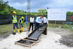 ށ ފީވަކު ސްކޫލުގެ އައު އިމާރާތުގެ އަމަލީ މަސައްކަތް ފަށައިފި