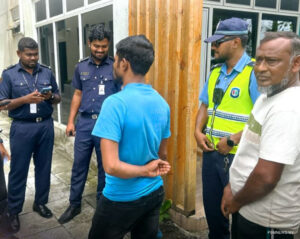މާލޭގައި ހިންގި އޮޕަރޭޝަނެއްގައި ދެ ބިދޭސީއަކު ހައްޔަރުކޮށްފި