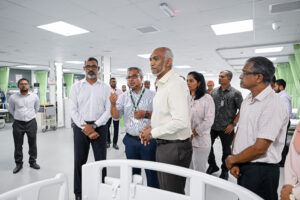 ރައީސްގެ ޝުކުރު ޞިއްޙީ ޚިދުމަތްތެރިންނަށް