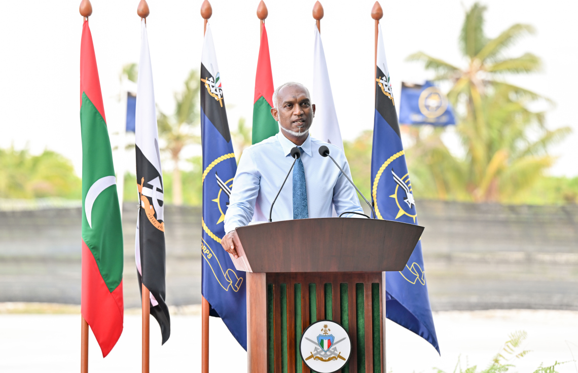 ގައުމުގެ އިގްތިސާދާއި ތަރައްގީއަށް ވަރުގަދަ އަސްކަރިއްޔާއެއް ލާޒިމް: ރައީސް