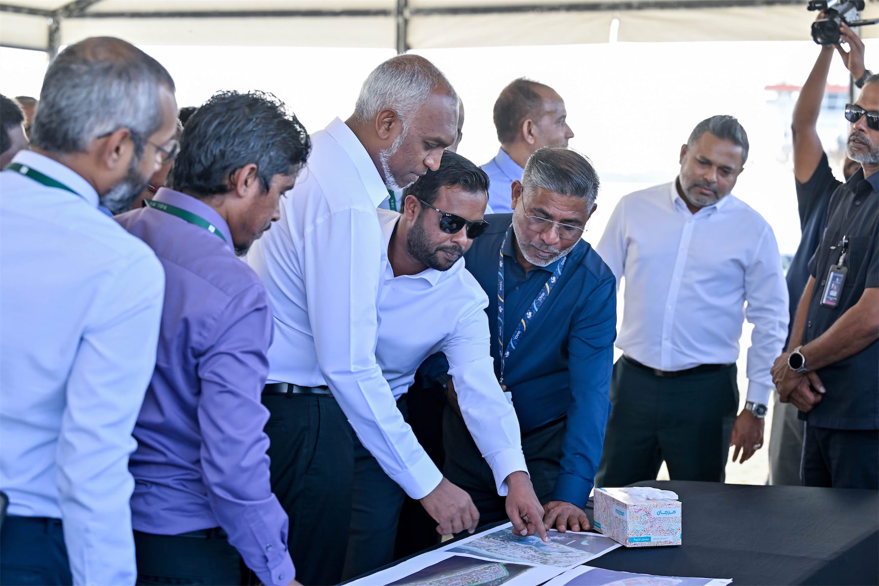 ހުޅުމާލޭ ތިންވަނަ ފިޔަވަހީގެ ބިންހިއްކުމުގެ މަޝްރޫޢުގެ މަސައްކަތް ކުރިއަށްދާ ގޮތް ރައީސް ބައްލަވާލައްވައިފި