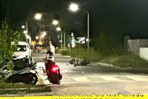 ހުޅުމާލޭގައި ދެ ސައިކަލެއް މުޑިއަރާ ހިނގި އެކްސިޑެންޓެއްގައި ޒުވާނަކު މަރުވެއްޖެ