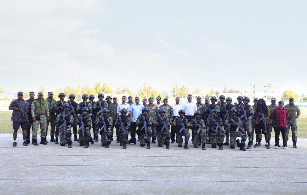 ތިނަދޫގައި އެމްއެންޑީއެފުން ދައްކުވައިދިން މިލިޓަރީ ޑިސްޕްލޭއަށް ބޮޑު ތަރުހީބެއް