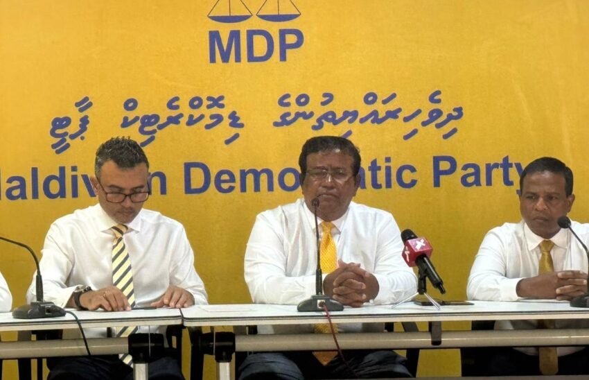 އެމްޑީޕީ ވަކި މީހެއްގެ ފަހަތުގަ ނޯންނާނެ: ޣަފޫރު