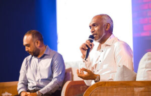 ގުޅީފަޅާއި ގިރާވަރުފަޅުގެ ބިން ތިން މަސް ތެރޭ ހިއްކާ ނިމޭނެ: ރައީސް