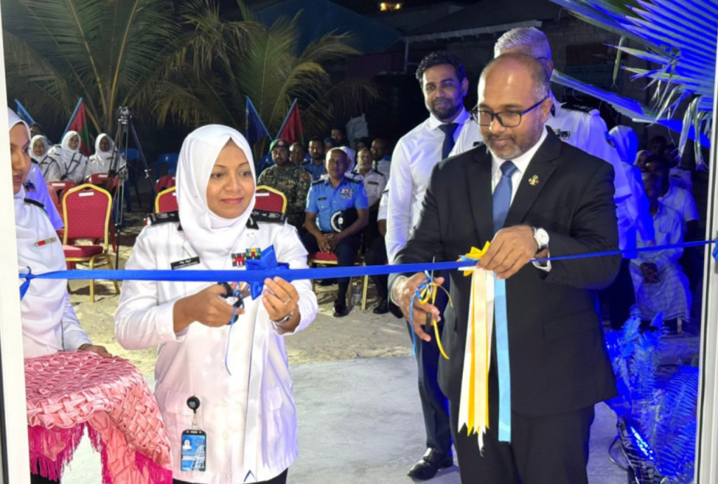 ނ. މާފަރުގައި ކަސްޓަމްސްގެ ޒަމާނީ އޮފީސް ޢިމާރާތެއް ހުޅުވައިފި