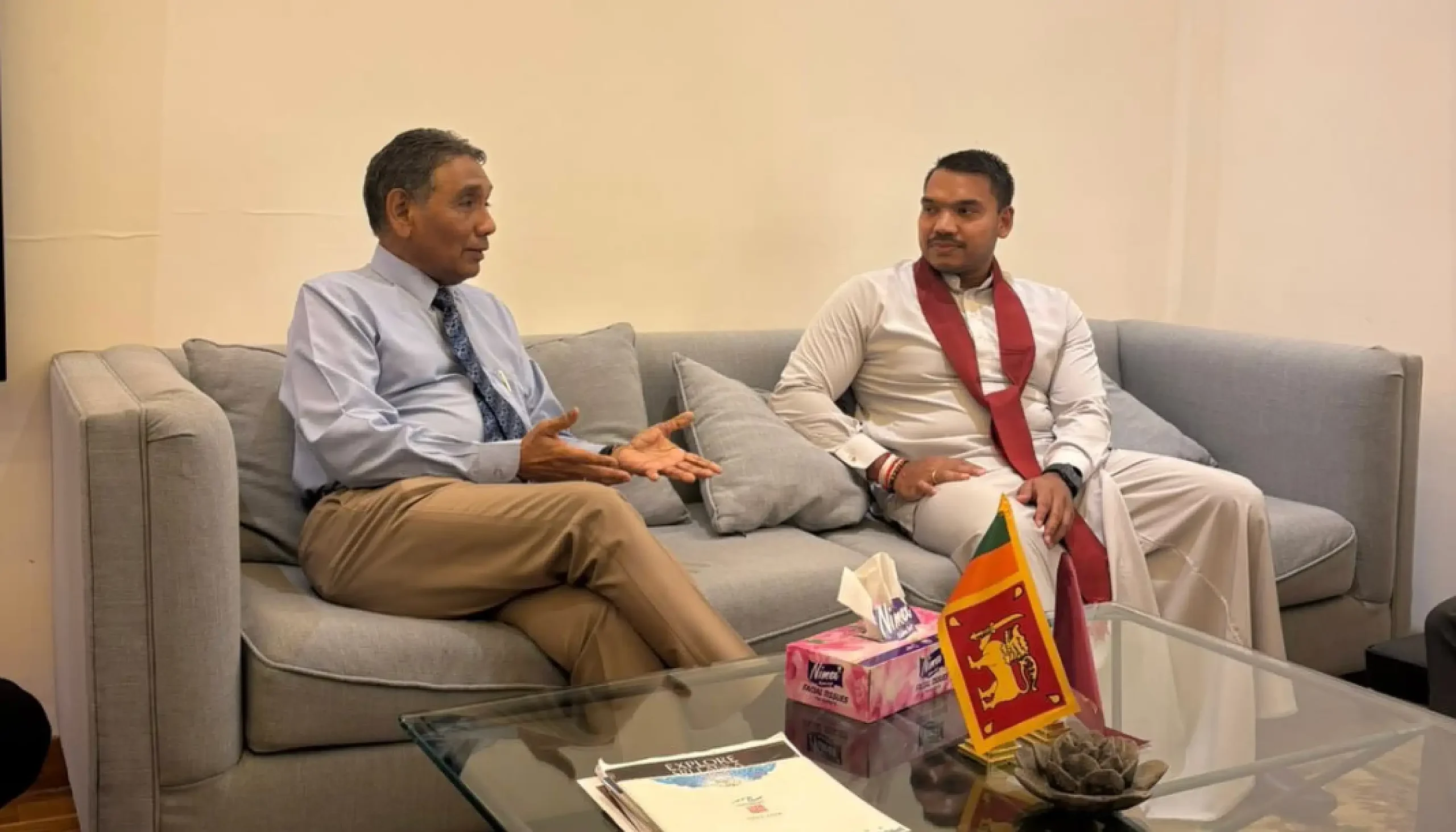 ލަންކާ އިމިގްރޭޝަނަށް ސަފީރު ފާޑުވިދާޅުވެފައި ވަނިކޮށް ނަމާލް، ސަފީރު މަސްއޫދާ ބައްދަލުކުރައްވައިފި