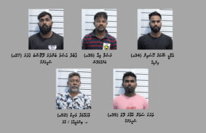 ހުޅުމާލޭގައި ގަވާއިދާ ހިލާފަށް ބަނގުރާ ވިއްކި 5 މީހަކު ހައްޔަރު