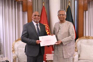 ހައިދަރު ބަންގްލަދޭޝްގެ ޗީފް އެޑްވައިޒަރުގެ އަރިހަށް އިހްތިރާމްގެ ޒިޔާރަތެއް ކުރައްވައިފި