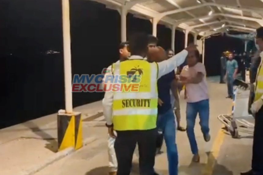 ވީއައިއޭގެ ޓެކްސީ ކިއު ސަރަހައްދުގައި ހިންގި މާރާމާރީ: ނަސޭހަތަށްފަހު އެންމެން ދޫކޮށްލައިފި