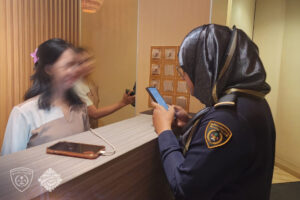 ހުޅުމާލޭގެ ސެލޫނާއި ސްޕާތަކުގައި ގަވާއިދާ ޚިލާފަށް މަސައްކަތްކުރި ބިދޭސީއަކު ހައްޔަރުކޮށްފި