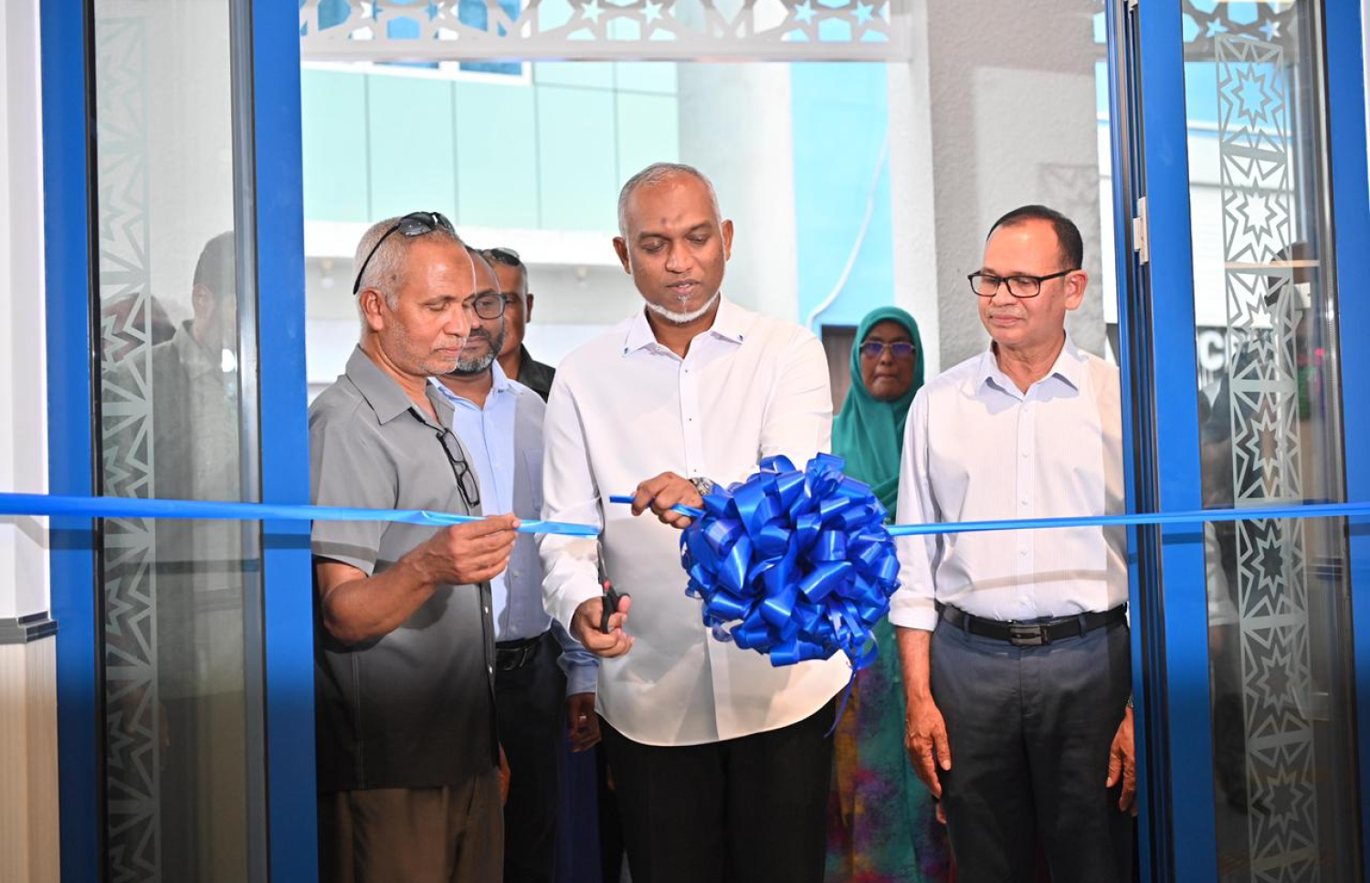 ޒަމާނީ ފެންވަރަށް ތަރައްގީކުރި ބަރުބަރީ މިސްކިތް ރައީސް ހުޅުއްވައިދެއްވައިފި